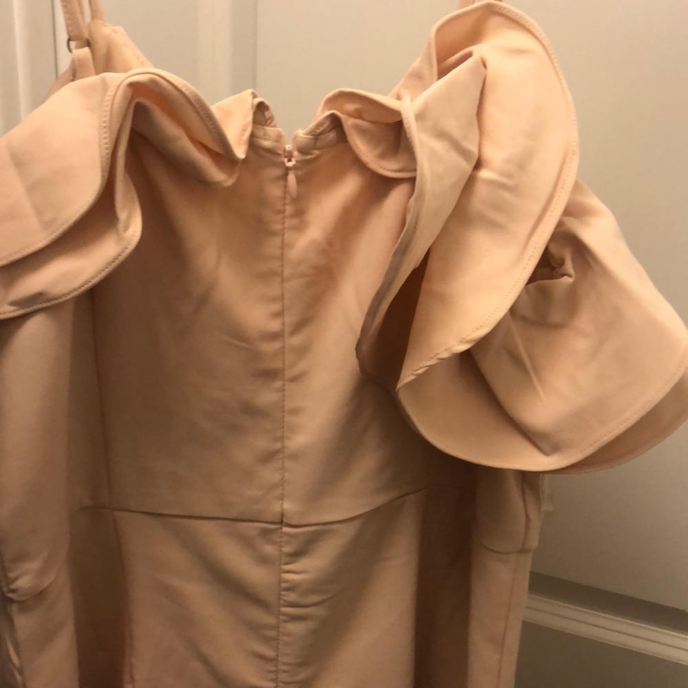 Off shoulder Ruffle jumpsuit. HAS POCKETS - Picture 5 of 5